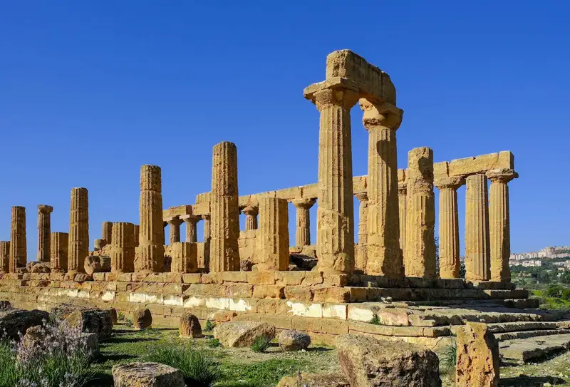 Explore the ancient Greek temple ruins at the Valley of the Temples, Sicily.